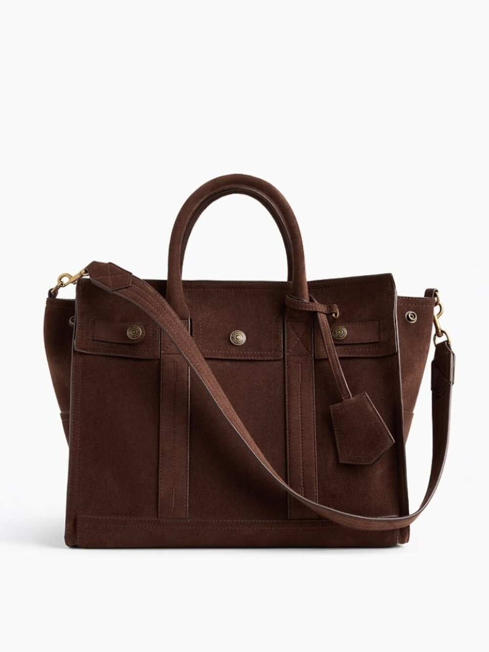 GAP Vegan Suede Five Pocket Tote
